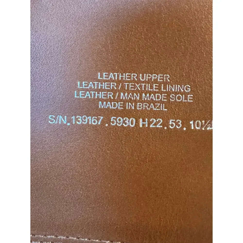 TORY BURCH Everly Strap Riding Boots Sierra Tan Size 10.5 $528 (New)
